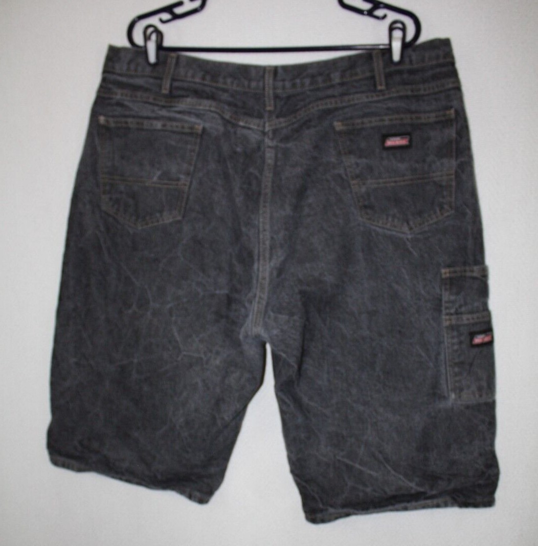 Genuine Dickies Gray Denim Jean Carpenter Shorts Size 40