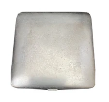 Vintage Antique  WM W M Co. Silver Cigarette Case Card Case Art Deco