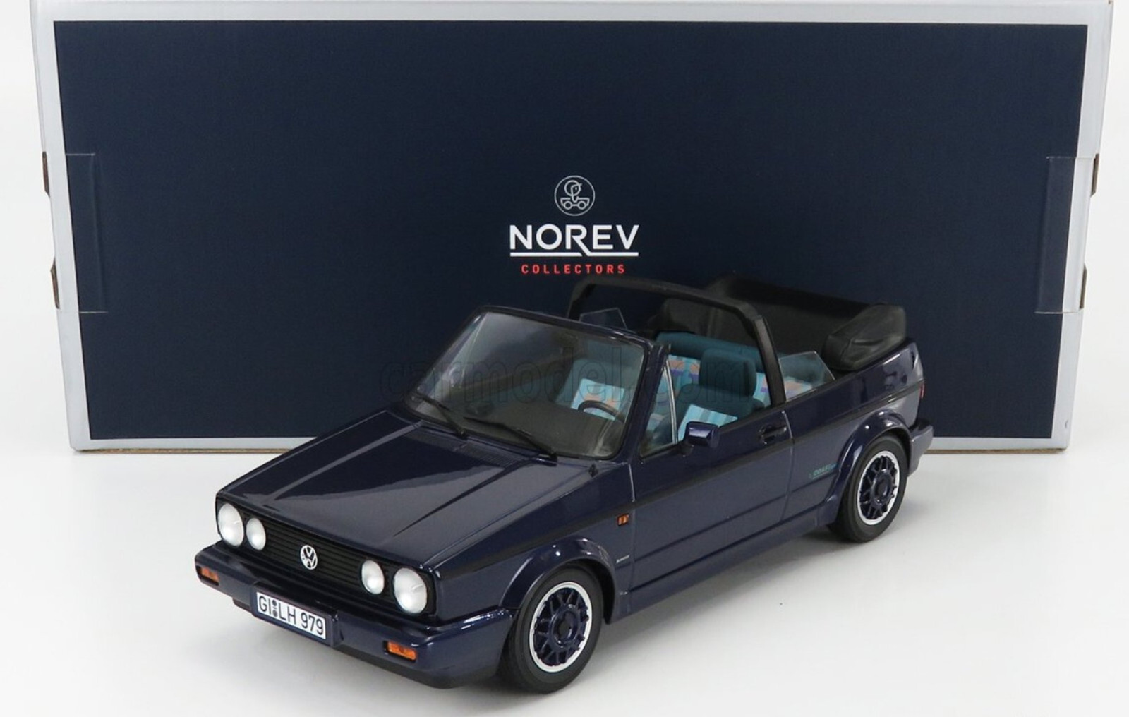 Miniature VW Golf MKI Cabriolet 1991 Coast Norev 188463 au 1:18