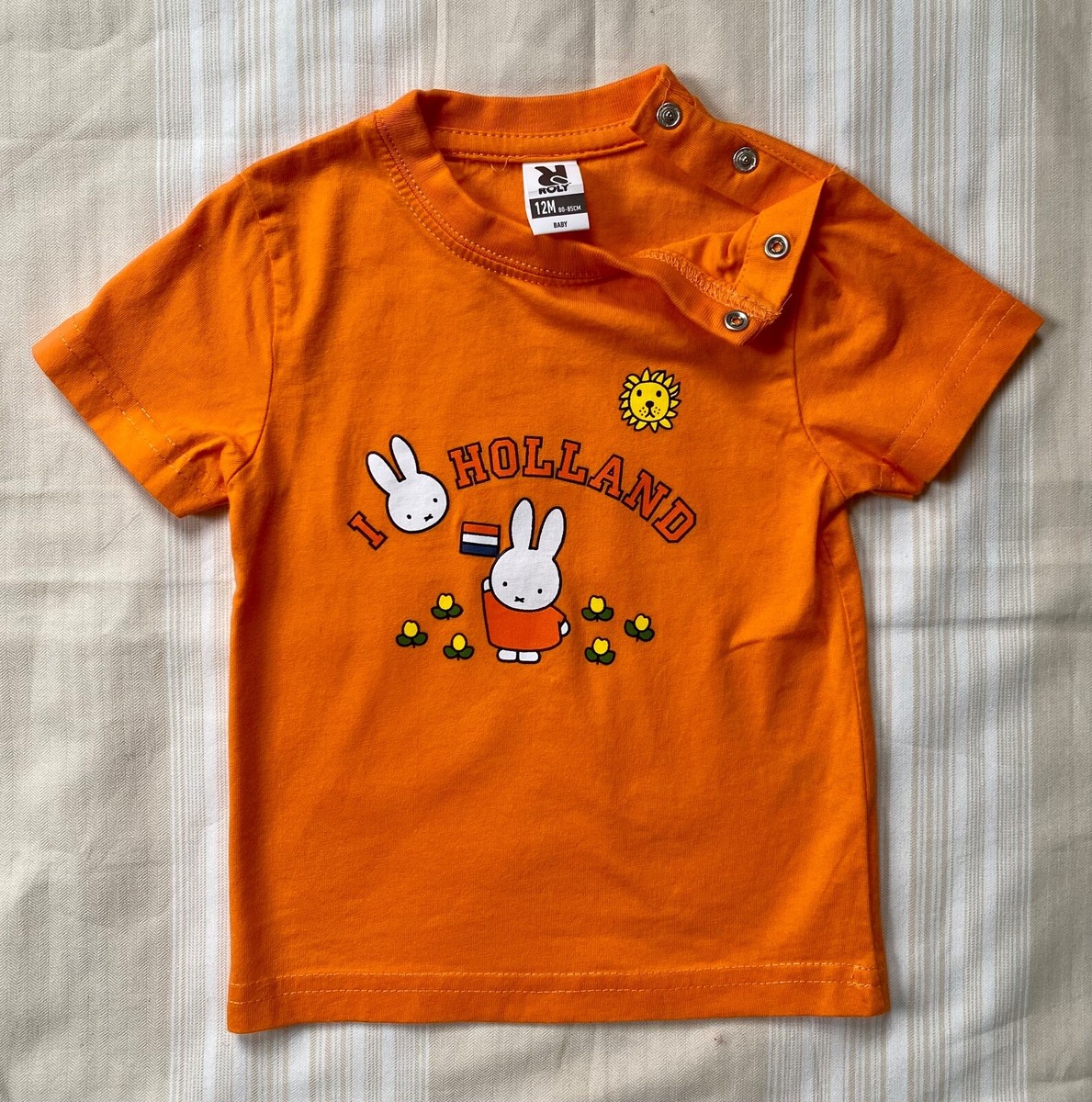 Miffy T-shirt I Love HOLLAND 12 m 80 85 cm Rabbit Bunny Rabbit