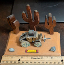 Prison Inmate Souvenir of Folsom Prison Rare Prison Craft Stone From Prison Yard
