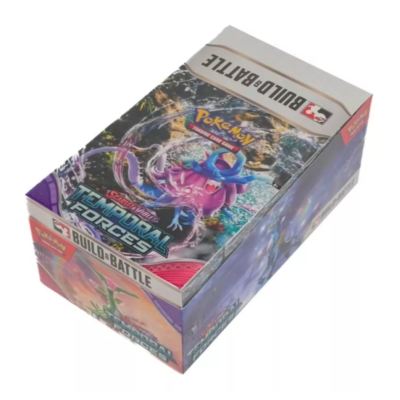 Pokemon SV Temporal Forces Build & Battle 10ct Display Box (40 Booster  Packs)