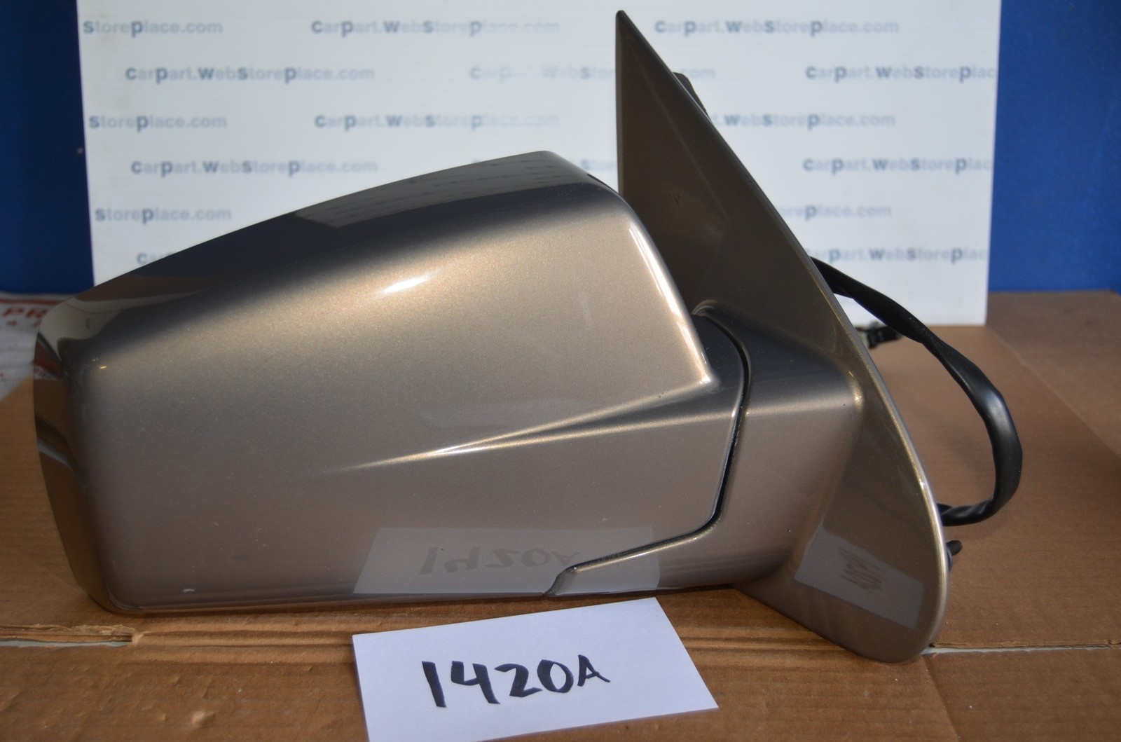 04 05 06 Cadillac SRX PASSENGER side Mirror Used Power Brown Color #1420-A