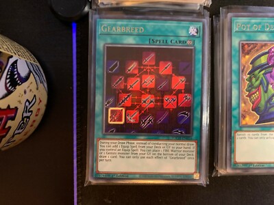 3x Gearbreed Rare TOCH-EN016 1st Edition (Pack Fresh)