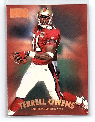 1997 Skybox Premium Terrell Owens San Francisco 49ers #138