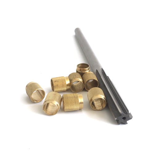 Throttle Shaft Bushing Repair Kit Carburetor 3/8 Piloted Reamer 8