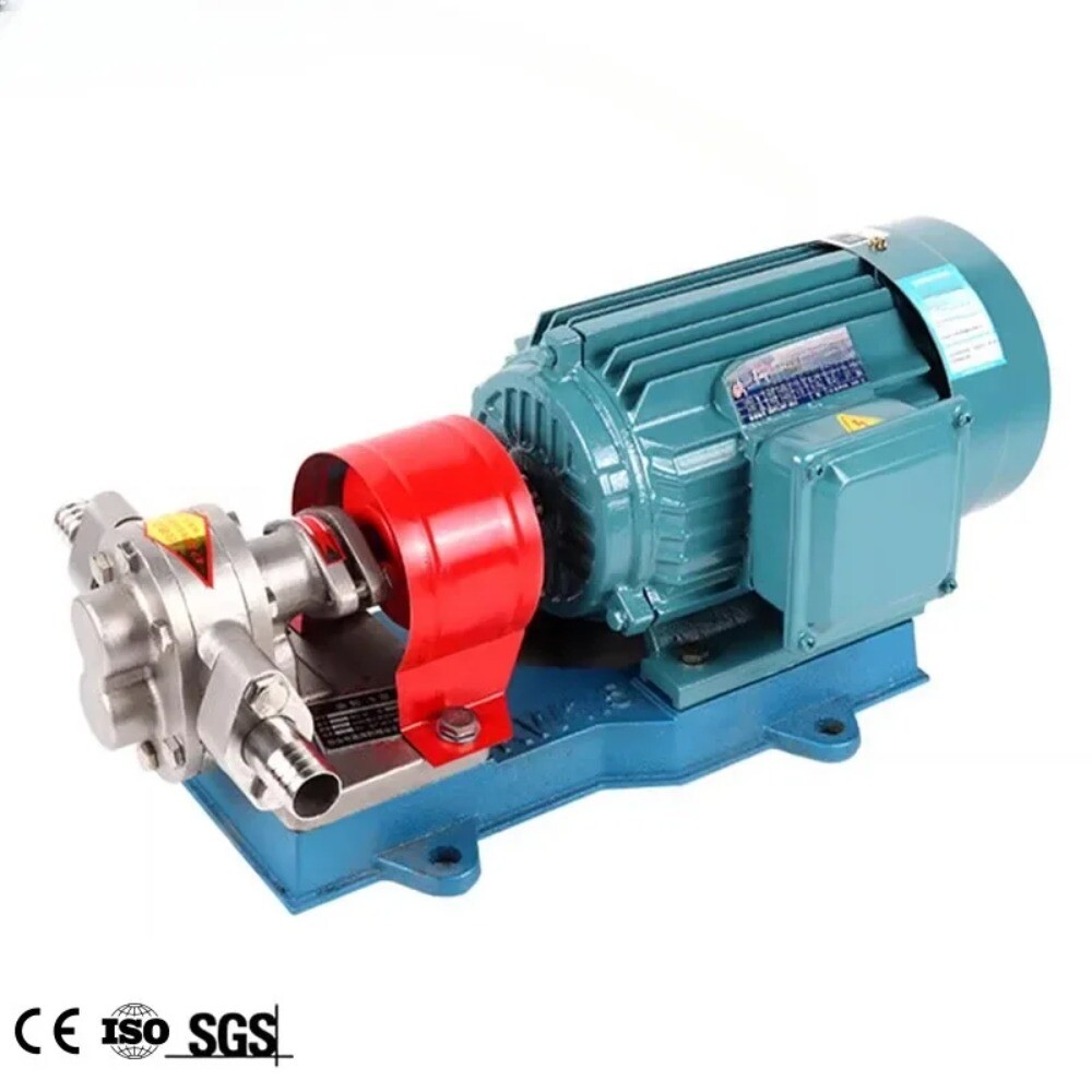 Stainless Steel Electric Palm Hot Cooking Oil Transfer Pump Oil Gear Pump