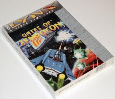 Atari Lynx Gates of Zendocon (große Box) Game Cartridge *Original versiegelt
