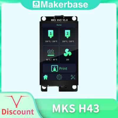 Smart Display Controller 3d Printer Parts 4.3 Inch HD Touch Screen for Marlin2.x