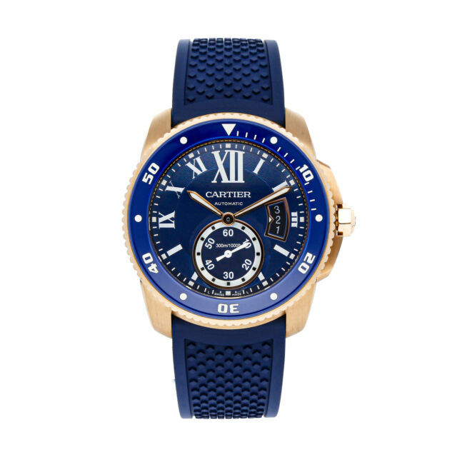 Cartier Calibre de Cartier Blue Men's 