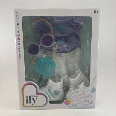 Disney ILY Princess Inspired by Ariel Fashion Pack Outfit 18” Doll Clothes New!