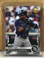 2021 TOPPS NOW #RC5 WANDER FRANCO RAYS All-Star ROOKIE TEAM Print Run 4877
