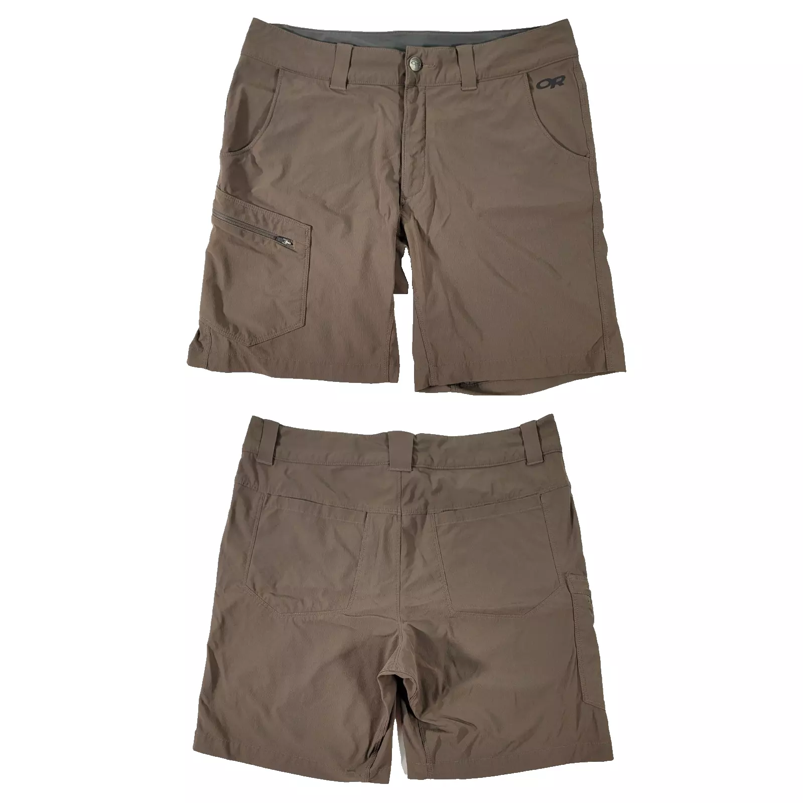 outdoor-research outdoors hiking sports drawstring logo shorts