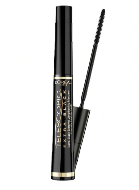 telescopic black carbon mascara