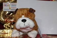 WEBKINZ BULLDOG-COMES WITH UNUSED/SEALED CODE/TAG-NICE GIFT