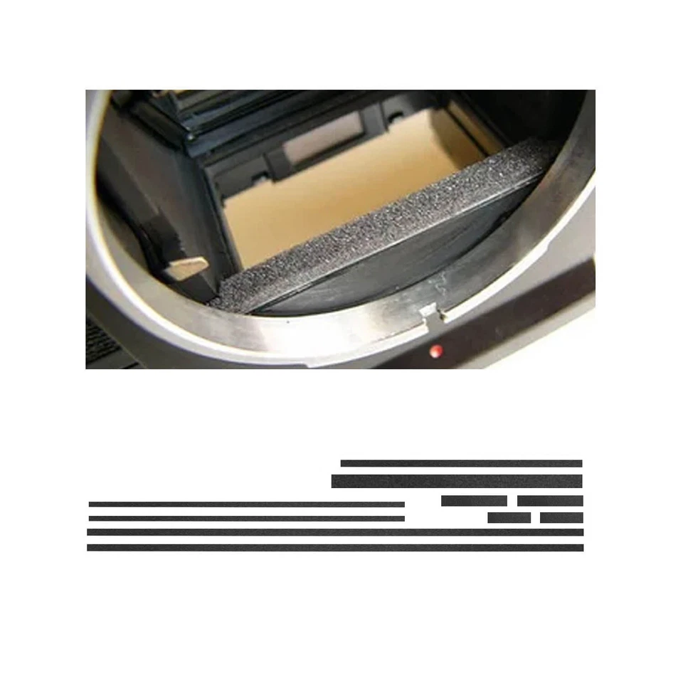 Premium Light Seal Foam Kit für ----- Mamiya RB67 Rückseite (120 & 220) -----