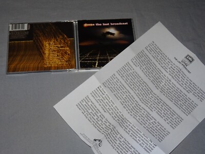 DOVES - THE LAST BROADCAST / ALBUM-CD 2002 (MINT-) & PROMO-SHEET