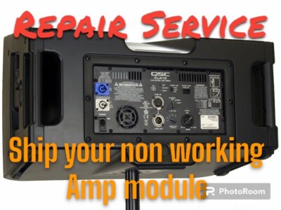 QSC KLA12 Amp module Repair Service! Send Your Amp To Be