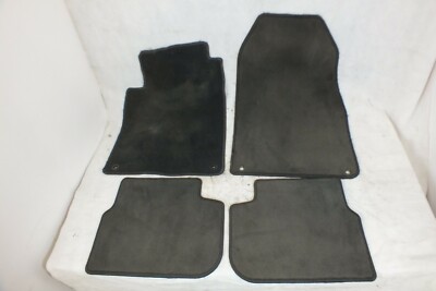 Saab 9-3 YS3F 02-07 Fussmatten 4 stück Stoff schwarz vorne links rechts hinten