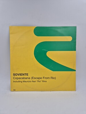 LP Musik ELETTRONICA Soviente - Copacabana RISE 110 Latin House Italy 2001