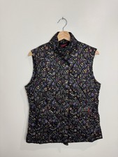 Barbour Gilet Uk 12 Fibre Down Avon Rochdale Body Warmer Julie Dodsworth Floral