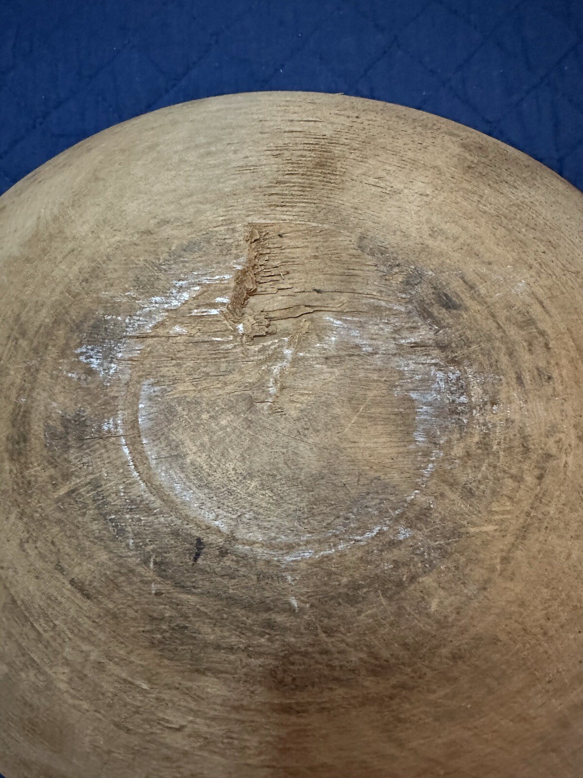 Large Antique Out Of Round Primitive Rimmed Wooden Dough Bowl 15 1/2 X 14”” X 4” eBay