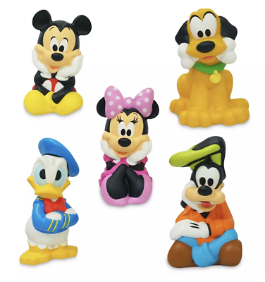 Disney Mickey Minnie Donald Pluto and Goofy Friends Bath Set New