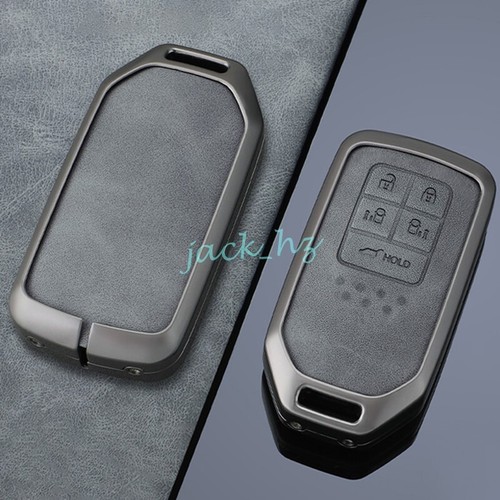 Llavero de cuero metálico para coche para Honda 2 3 4 5 6 botones - Imagen 16 de 17