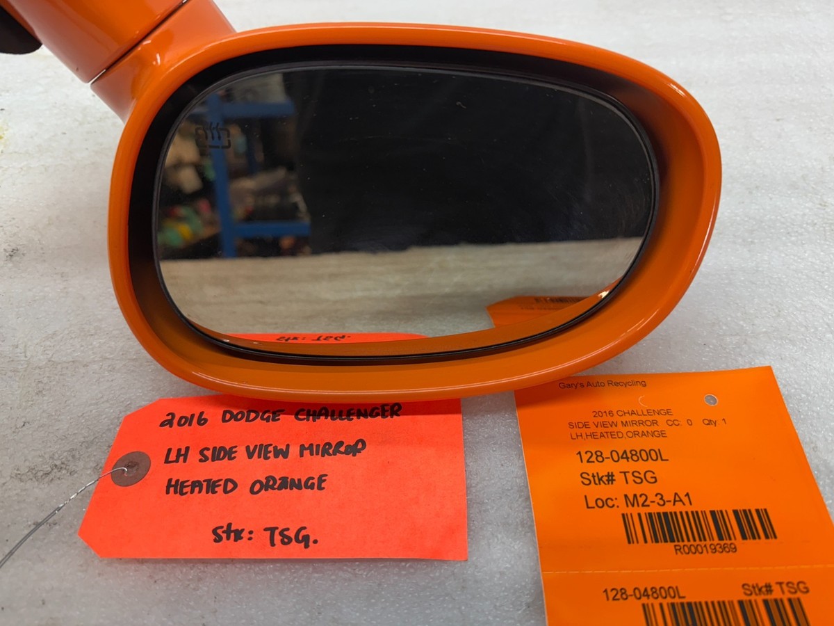 16 DODGE CHALLENGER HELLCAT SRT POWER LEFT SIDE MIRROR 15-19 | eBay