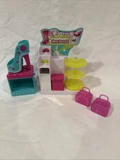 Shopkins Shoe Dazzle Fashion Shoe Store Playset Display With Baskets, Incomplete