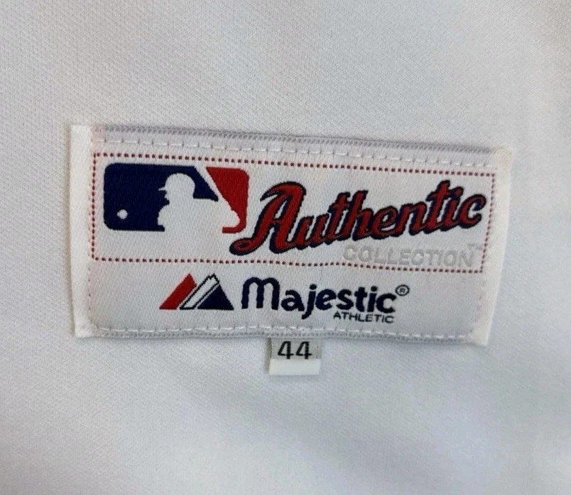 Majestic Authentic MLB Mens 44 Boston Red Sox Manny Ramirez Baseball Jersey USA - Image 3 of 4