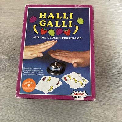 Amigo Halli Galli Reaktionsspiel, Früchte, 2-6 Spieler, ab 5 Jahren vollständig 