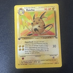 1st Edition Raichu | eBay