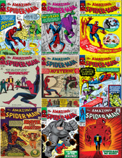 The Amazing Spider Man-Marvel Comics Silver + Bronze Era (1963-1997) Variation