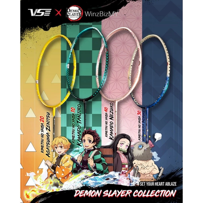 ラケット mizuno kimetsu no yaiba Mizuno x Kimetsu no Yaiba Badminton racket FORTIUS 33 QUICK