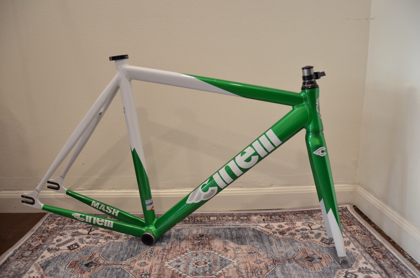 Cinelli Mash Benny Gold Green &ndash; Size 50 &ndash; Rare Track / F
