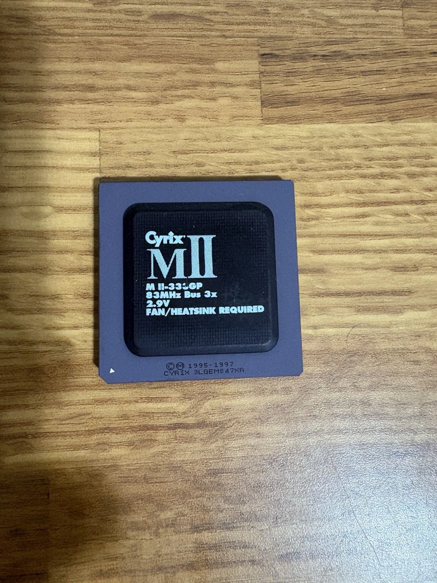 Cyrix MII 433GP ジャンク cyrix mii products for sale | eBay