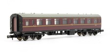 Graham Farish Pre-Owned MK1 Open Second SO BR Maroon Coach