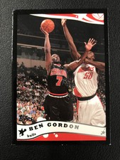 2005-06 Topps #7 Ben Gordon Chicago Bulls Black Border /500