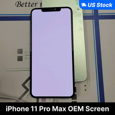 Original OEM iPhone 11 Pro Max LCD Replacement Screen Digitizer Grade B/C Tested