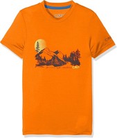 Cmp Kinder T-Shirt Kurzarmshirt Sommershirt, Orange, 98