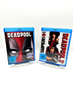 Deadpool 1 + Deadpool 2 Super Cut Marvel Bundle Blu-Ray SAMMLERZUSTAND