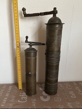 Konvolut 2 x Orientalische Mühle zur Deko Vintage Messing Mocca Kaffee
