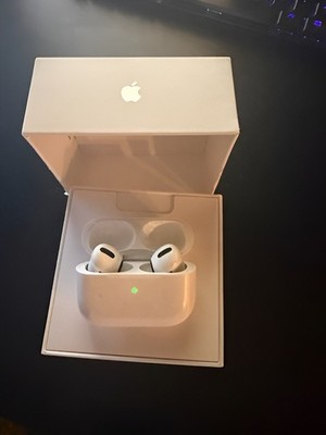 Apple Airpods Pro A2084 (1st Gen) READ DESC. [box + earbuds +