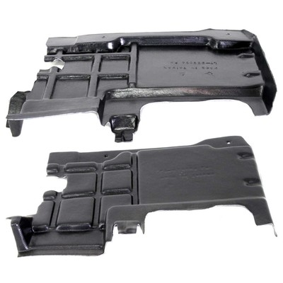 For Mercedes-Benz CLK320 98-03 Engine Splash Shields Driver&Passenger Side Pair