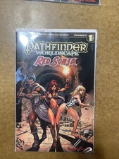 PATHFINDER: WORLDSCAPE: RED SONJA #1 – RARE BOOK W/COA – HUMBLE BUNDLE EXCLUSIVE