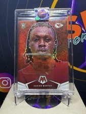 2024 Panini Mosaic Xavier Worthy Micro Mosaic Case Hit MM-XWY Chiefs SSP