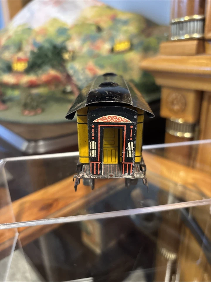 ~Rare Yellow~Ives Prewar Trains LTD Vestibule Express No.50 Baggage 1905-1907! - Image 3 of 4