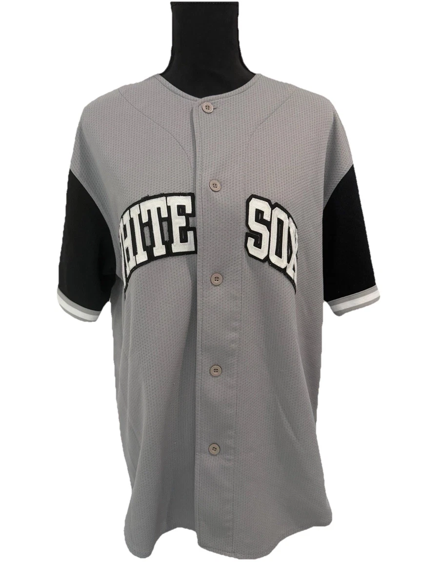 Camiseta Oficial Paul Konerko Chicago White Sox Serie Mundial 2005 - Color Gris, Talla Para Hombre, Marca Majestic, Nueva Con Etiquetas