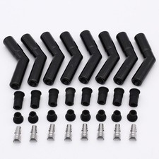 8-częściowy ceramiczny zestaw rozruchowy świec zapłonowych 45 stopni proste terminale świec zapłonowych do